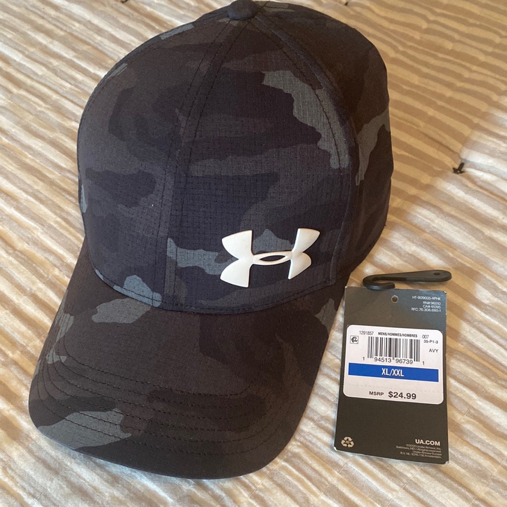 Camo Under Armour hat